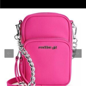 Madden Girl Pink Crossbody Bag